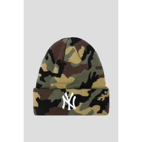 Шапка мужская 47 Brand Grove New York Yankees хаки (B-GRVCK17XXE-UB)