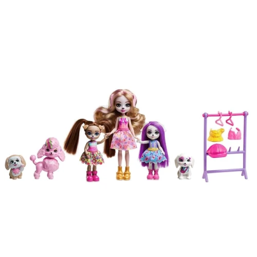 Игровой набор Enchantimals Большая щенячья семья (HNV26)