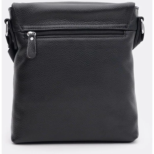 Мужская сумка планшет Borsa Leather черная (K13658bl-black): Пол Мужской