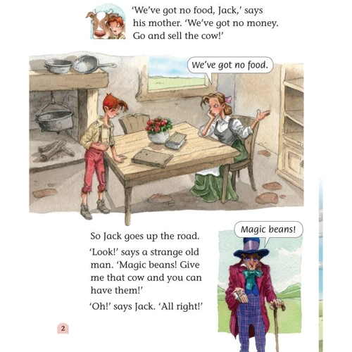 Classic Tales 2: Jack and the Beanstalk: ISBN 9780194238984, 978-0-19-423898-4