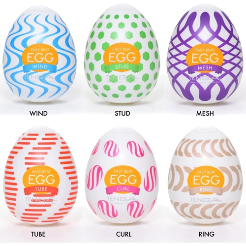 Набор яиц-мастурбаторов Tenga Egg Wonder Pack (6 яиц)