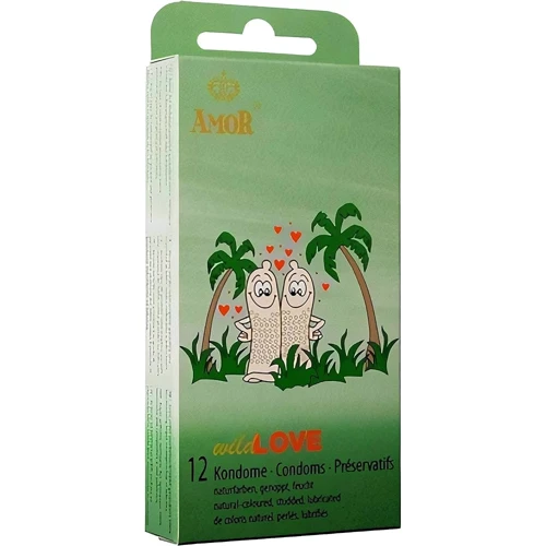 Презервативы Amor Wild Love, 12 шт.: Тип Для максимальной защиты