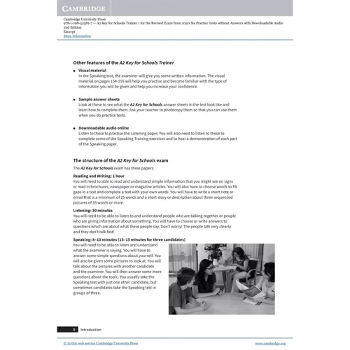 Trainer 1: Key for Schools 2nd Edition (2020): 6 Практичні тести з Answers and Teacher's Notes with Audio: ISBN 9781108525800