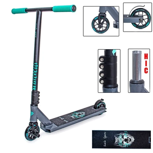 Трюкових самокат Scale Sports Angry Wolf. Grey (1694022517): Тип коліс литі
