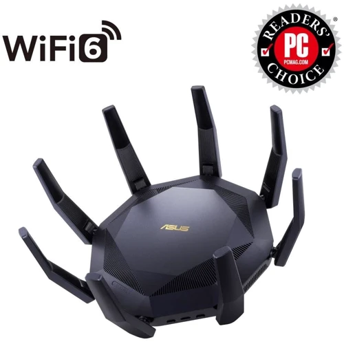 Маршрутизатор Wi-Fi ASUS RT-AX89X AX6000 (RT-AX89X): Кількість антен 8