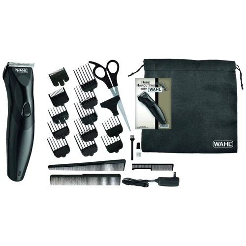 Машинка для стрижки (тример) Wahl Haircut & Beard 09639-816: Кількість насадок 12