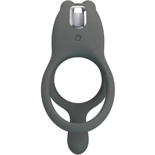 Ерекційне віброкільце LYBAILE Pretty Love - MASTER RING Gray (BI-210335-1)