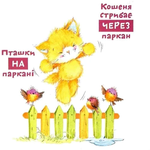 Прийменники. Навчаємося з ведмежатком Тимком: Количество страниц 6