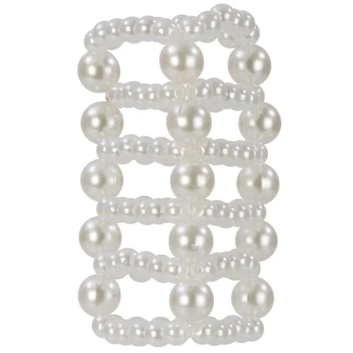 Насадка с жемчужинами Basic Essentials Pearl Stroker Beads, большая