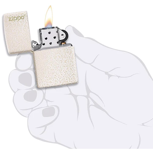 Запальничка Zippo Reg Mercury Glass Matte Logo (49181 ZL) фото 5