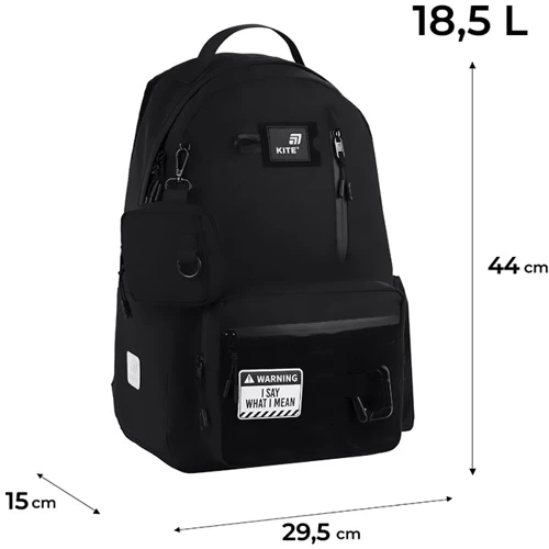 Рюкзак Kite K25-949L-1 Education Teens 949L-1: Возрастная группа от 12 до 16 лет