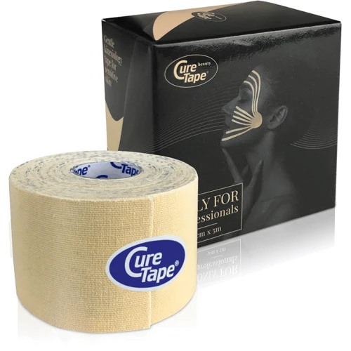 

Кинезио тейп CureTape Beauty для чувствительной кожи 5 см x 5 м (CTB001)