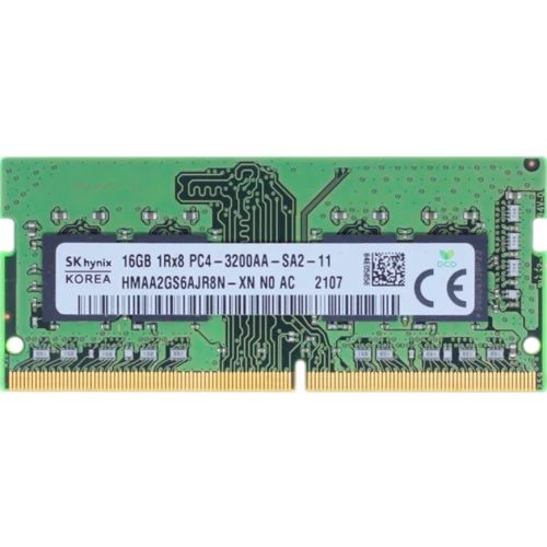 SK hynix 16 GB SO-DIMM DDR4 3200 MHz (HMAA2GS6AJR8N-XN)