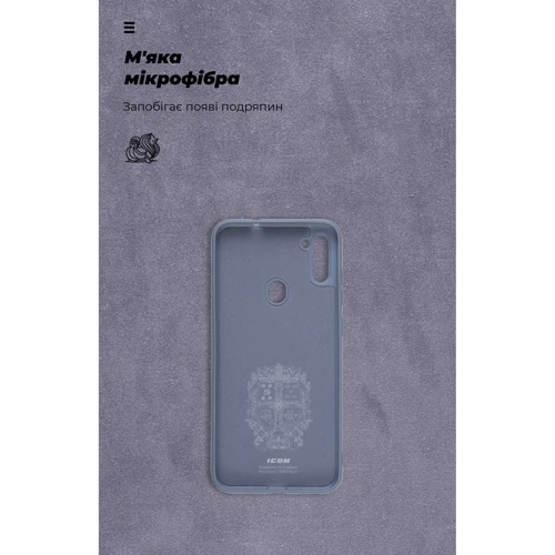 Чехол для телефонов ArmorStandart ICON Case Camera cover Blue for Samsung A115 Galaxy A11 / M115 Galaxy M11 (ARM67490) фото 6