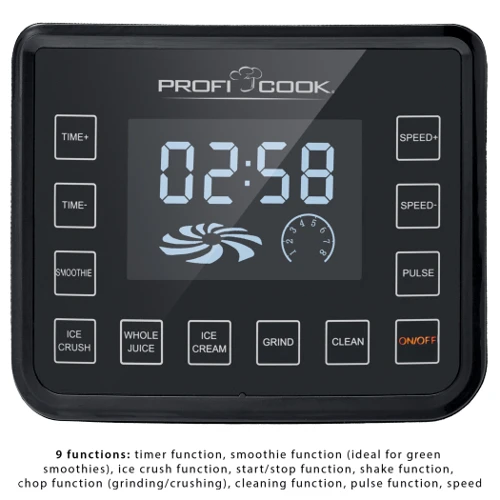 Блендер Profi Cook PC-UM 1127: Конструкція стаціонарний