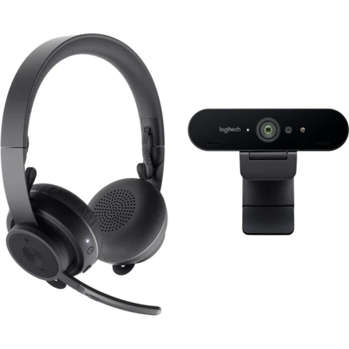 Logitech Pro Personal Video Collaboration Kit (Zone Wireless + BRIO) (991-000309)