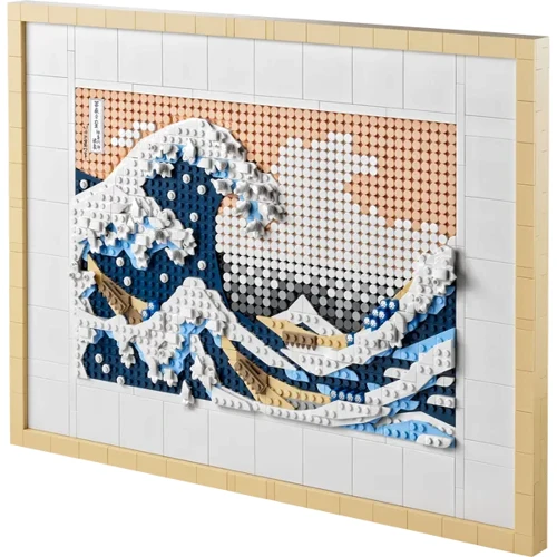 Конструктор LEGO ART Хокусай Велика хвиля (31208): Серія Art