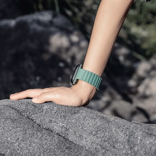 Аксессуар для Watch Switcheasy Skin Silicone Magnetic Watch Band Pine Green (MAW245078PG22) for Apple Watch 42/44/45/49mm фото 8