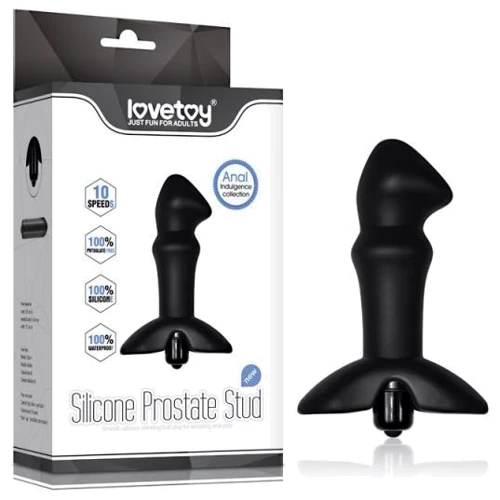 Массажеры простаты LoveToy P Spot Plug Vibrating Black