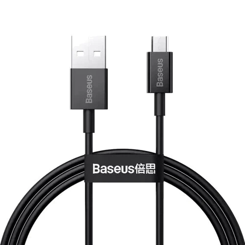 Кабель Baseus USB Cable to microUSB Superior Fast Charging 1m Black (CAMYS-01)