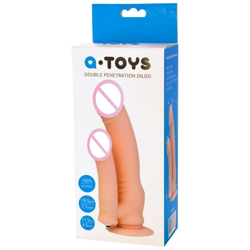 Двойной фаллоимитатор A-Toys Double Penetration Dildo