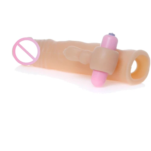 Насадка на пенис с вибрацией BOSS Series Perfect Sleeve Vibrating