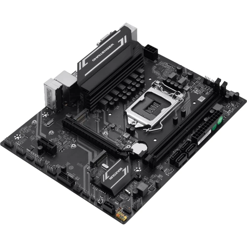 Maxsun Challenger B560M: Роз'єми на платі USB 2.0, USB 3.2 Gen 1, M.2, PCI Express x1, SATA 3.0
