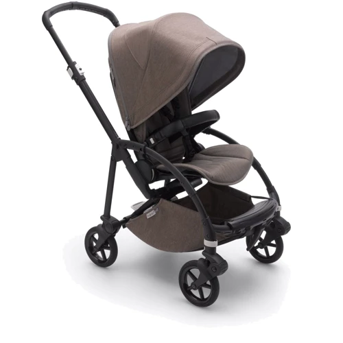 Візок Bugaboo BEE6 MINERALS BLACK / TAUPE, кавовий на чорній рамі (500304AM01)