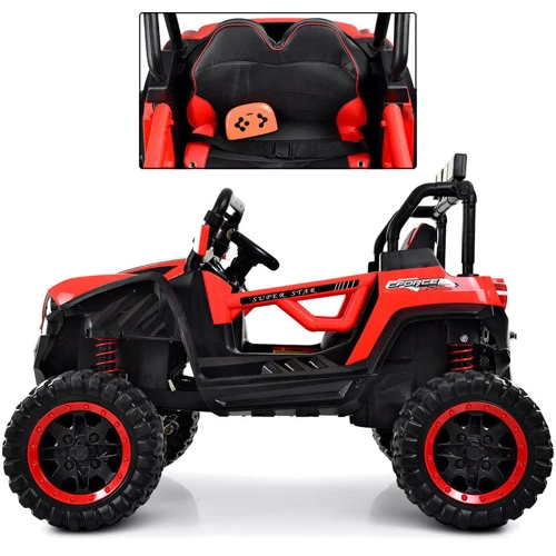 Детский электромобиль Джип Bambi Racer, красный (M 3804EBLR-3): Максимальная нагрузка, кг 60