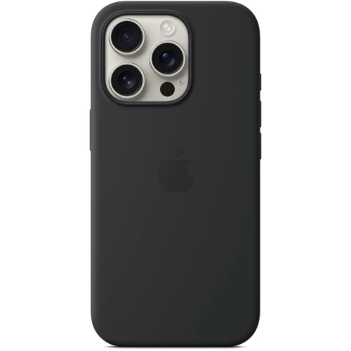 Чехол для iPhone Apple for iPhone 16 Pro Silicone Case with MagSafe Black (MYYJ3) : Цвет черный