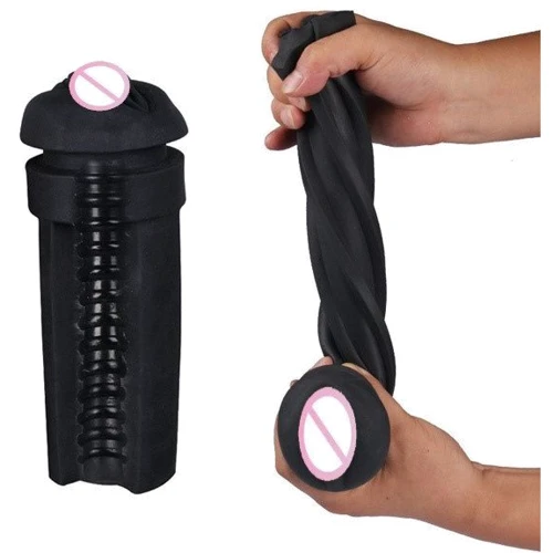 Мастурбатор-вагина Topco Sales CyberSkin® Stealth Pussy Stroker на присоске , 24х8 см