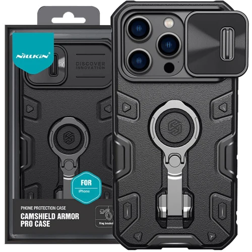 Чехол для iPhone Nillkin CamShield Armor Pro Black for iPhone 14 Pro Max: Тип аксессуара чехол