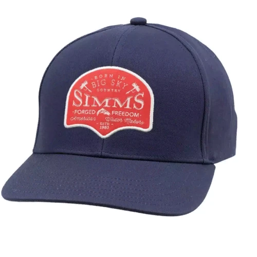 Мужская бейсболка Simms Big Sky Country Cap Admiral синяя (13007-404-00)