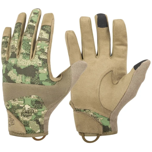 Перчатки тактические Helikon-Tex Range Tactical Gloves - PenCott WildWood/Coyote A L (RK-RNG-PO-4511A-B05)