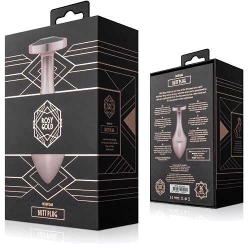 Анальная пробка Rosy Gold - Nouveau Butt Plug
