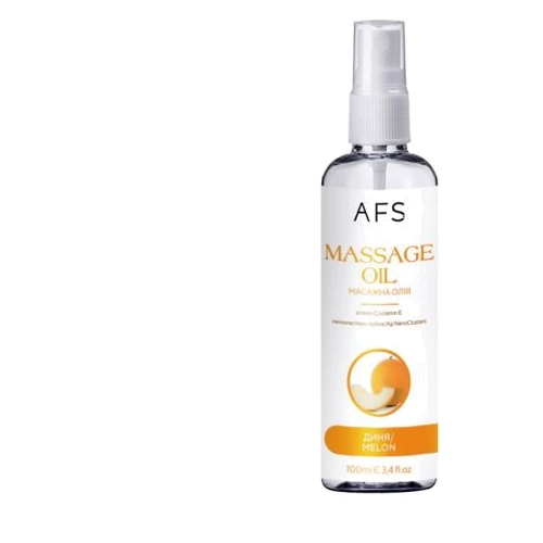 Массажное масло AFS Production с ароматом дыни, 100 мл: Тип Масло