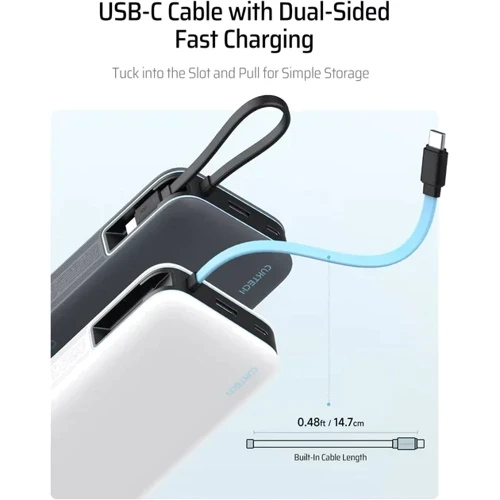 Внешний аккумулятор Cuktech Power Bank 20000mAh PB200N 55W Gray фото 8
