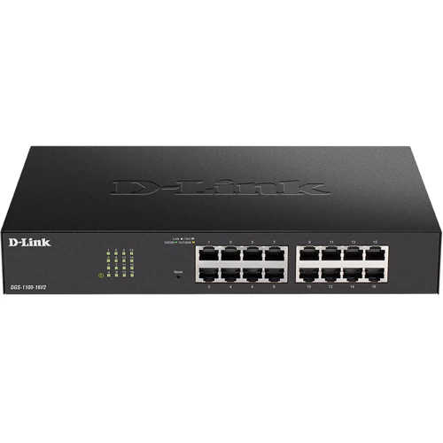 Сетевой коммутатор D-Link DGS-1100-16V2: Количество портов Fast Ethernet (10/100) нет