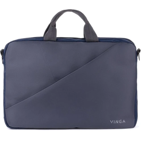 Сумка для ноутбуков Vinga 15.6" gray-blue (NB180GR): Материал нейлон