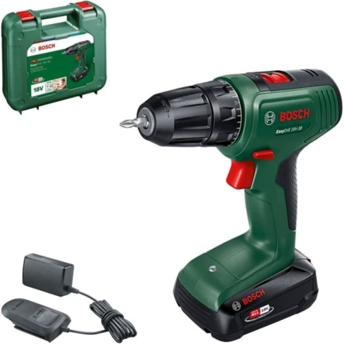 Аккумуляторная дрель-шуруповерт Bosch UniversalDrill 18V (1 x 1.5 Ah) + зарядное устройство AL 1810 CV (06039D4001)