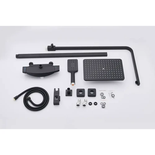 Душова система з термостатом Nett STB-32 Black фото 10