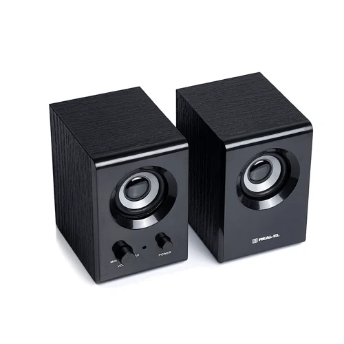 Акустична система REAL-EL S-210 Black фото 6