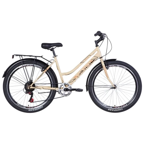 Велосипед Discovery PRESTIGE WOMAN 2021 26" (бежевый): undefined undefined