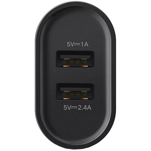 Зарядное устройство Ugreen Wall Charger 2xUSB CD104 3.4A Black (20383): Сила тока 2.4А и более