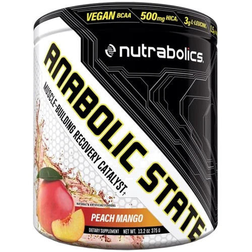 Аминокислота для спорта Nutrabolics Anabolic State 375 g /30 servings/ Peach-mango
