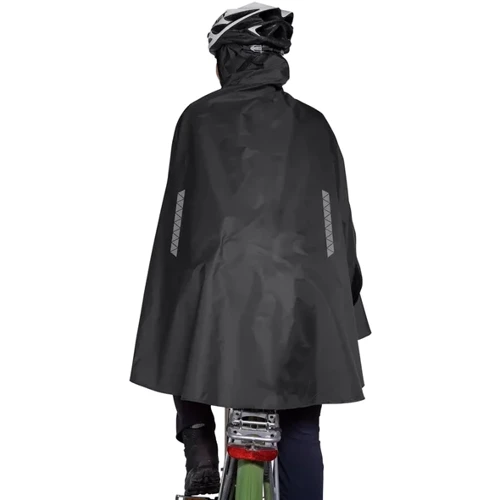 Пончо Tatonka Bike Poncho Black M (TAT 2802.040-M) фото 4