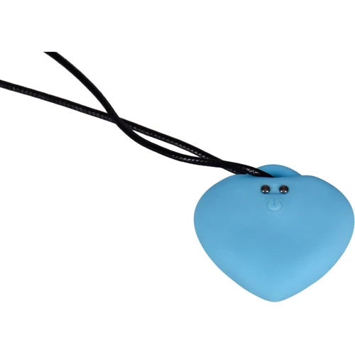 Мини-вибратор FairyGasm PleasureStone blue
