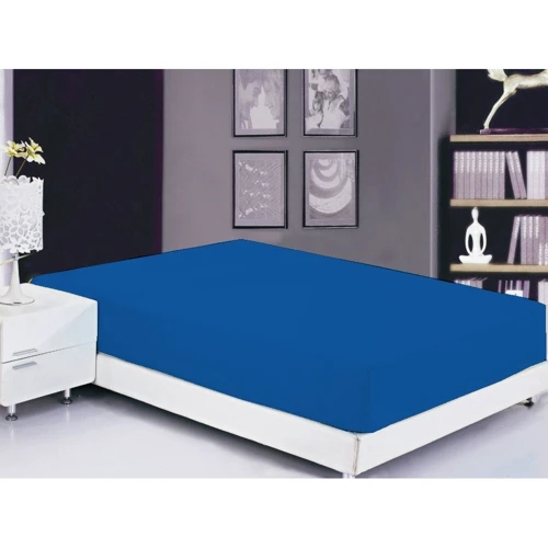 Простирадло на гумці Good-Dream сатин Blue 140х200 (GDSBSHEETF140200)