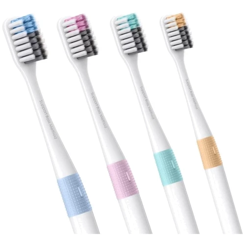 Зубная щетка Набор зубных щеток Xiaomi DOCTOR·B Colors 4 шт (Bass method): Тип Зубная щетка