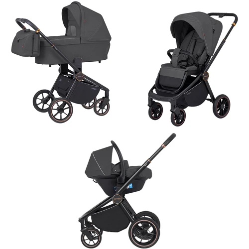 Коляска универсальная 3в1 Carrello Epica CRL-8511/1 Iron Grey 2024
